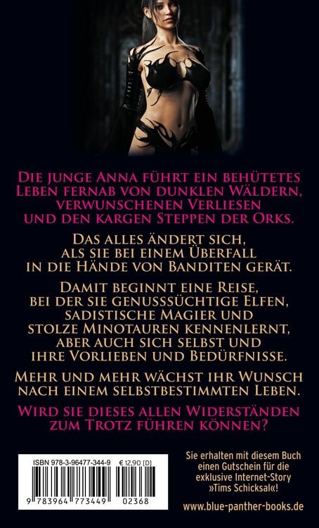 Produktbild: Die Hexe und die Orks - Lehrjahre | Erotischer Fantasy Roman