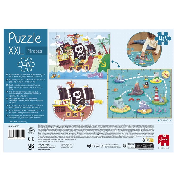 Produktbild: GOULA XXL Puzzle Pirates