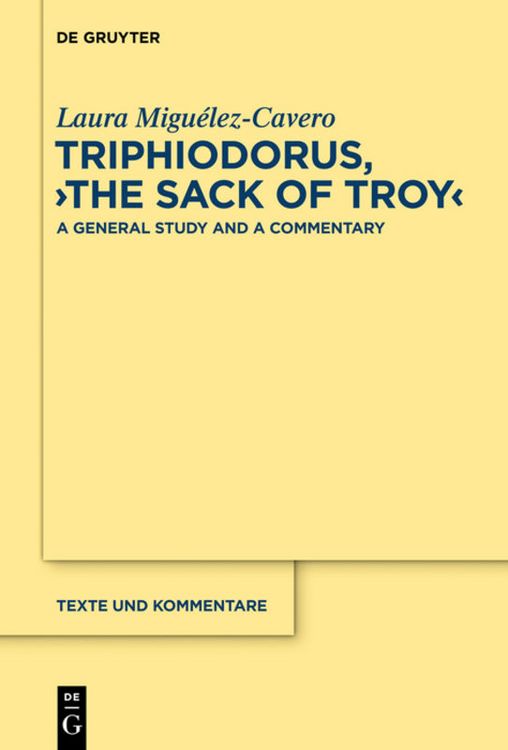 Produktbild: Triphiodorus, "The Sack of Troy"