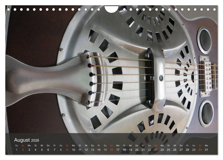 Produktbild: Instrumenten Perspektiven (Wandkalender 2026 DIN A4 quer), CALVENDO Monatskalender