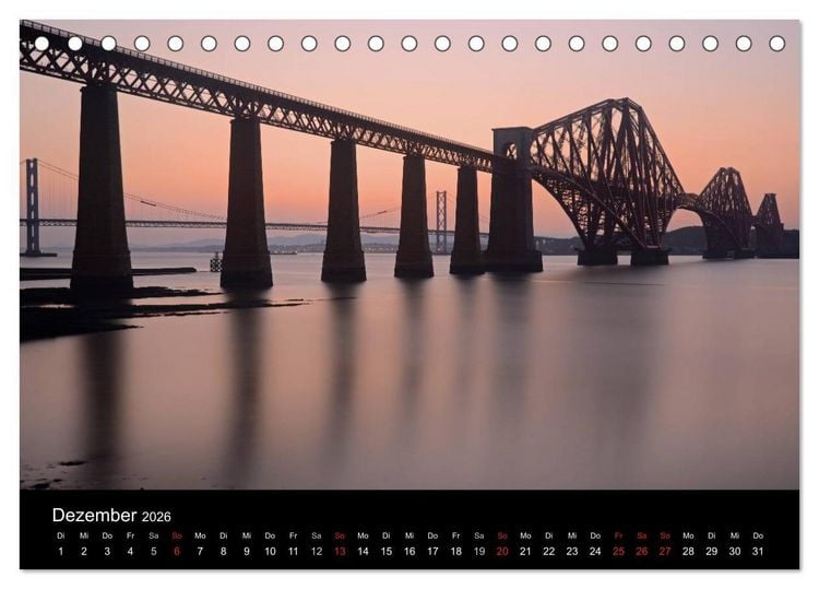 Produktbild: Schottland (Tischkalender 2026 DIN A5 quer), CALVENDO Monatskalender