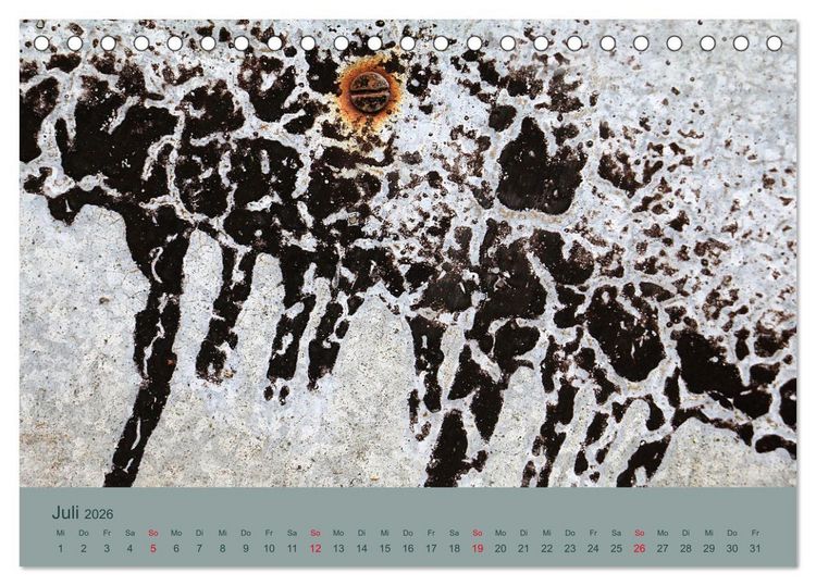Produktbild: AUSGANGSPUNKTE (Tischkalender 2026 DIN A5 quer), CALVENDO Monatskalender