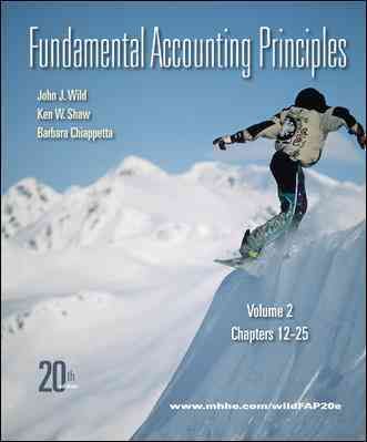Produktbild: Fundamental Accounting Principles, Volume 2: Chapters 12-25 [With Access Code]