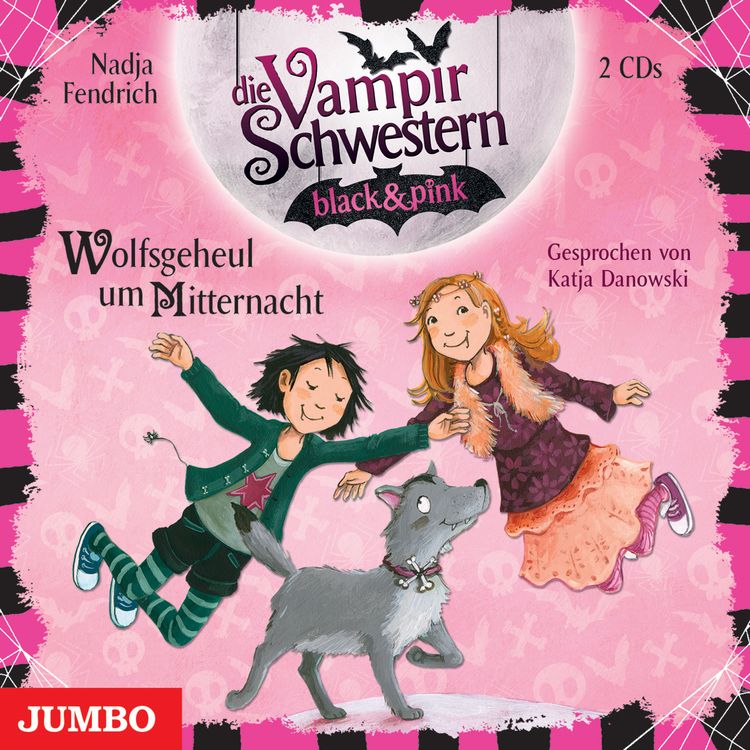 Produktbild: Die Vampirschwestern black & pink. Wolfsgeheul um Mitternacht