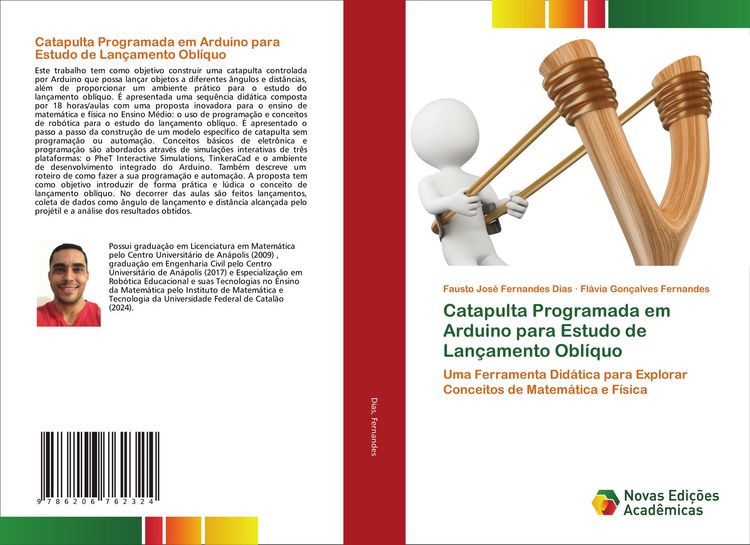 Produktbild: Catapulta Programada em Arduino para Estudo de Lan&ccedil;amento Obl&iacute;quo