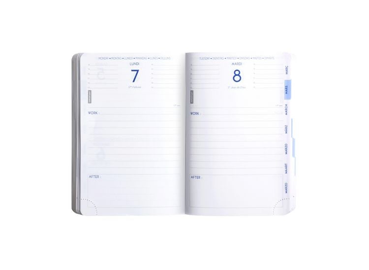 Produktbild: Sch&uuml;lerkalender Work&After Floral 2026 / 2027