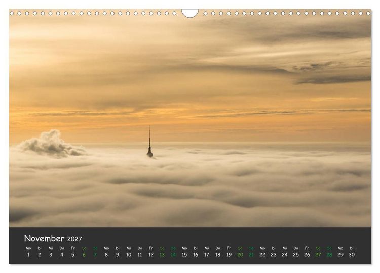 Produktbild: Pilot's-eye view - Die Welt von oben (Wandkalender 2027 DIN A3 quer), CALVENDO Monatskalender