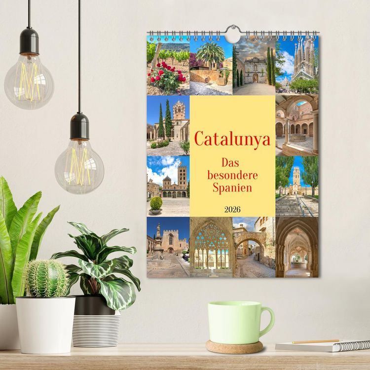 Produktbild: Catalunya, das besondere Spanien (Wandkalender 2026 DIN A4 hoch), CALVENDO Monatskalender