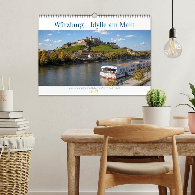 Produktbild: W&uuml;rzburg Idylle am Main (Wandkalender 2027 DIN A3 quer), CALVENDO Monatskalender