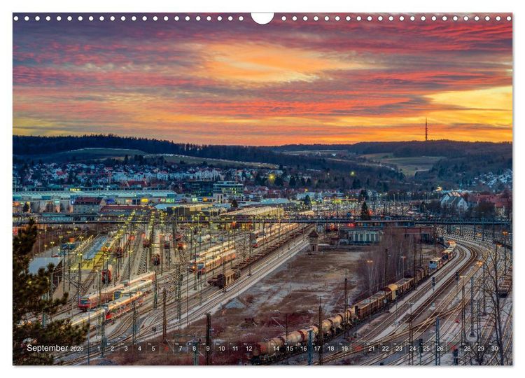Produktbild: Ulm f&uuml;r Nachtspatzen (Wandkalender 2026 DIN A3 quer), CALVENDO Monatskalender