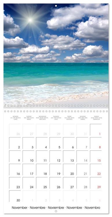 Produktbild: Maldives - Sun, water and beach (Wall Calendar 2026 12 &times; 12 Inch) CALVENDO 12 Month Wall Calendar