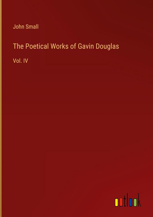 Produktbild: The Poetical Works of Gavin Douglas