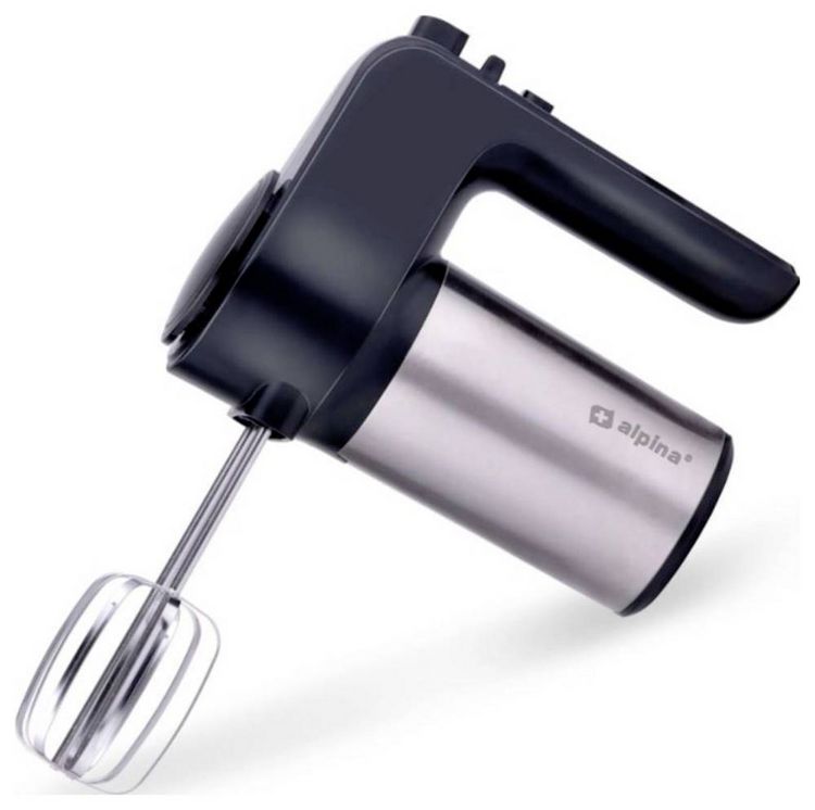 Produktbild: ALPINA Handmixer, 400 Watt, Edelstahl
