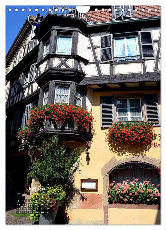 Produktbild: Colmar - Zauberhafte Stadt im Elsass (Wandkalender 2027 DIN A4 hoch), CALVENDO Monatskalender