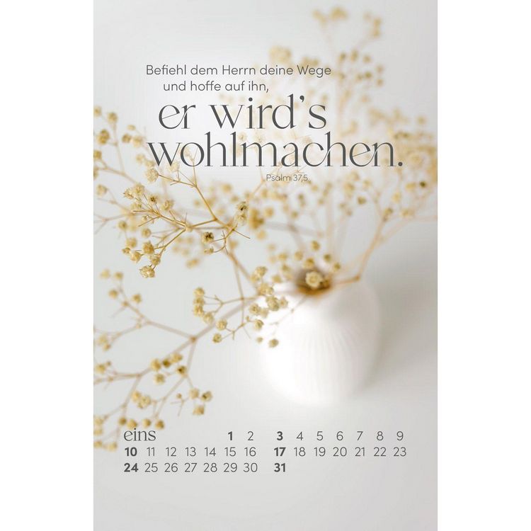 Produktbild: Sein Wort. Dein Fels. 2027