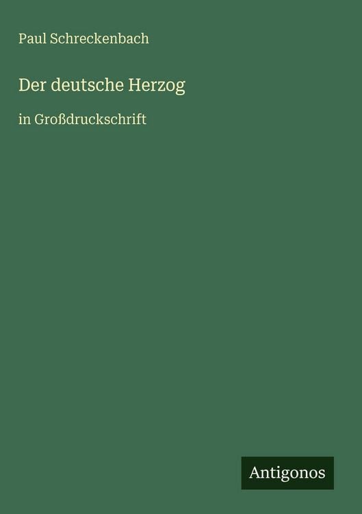 Produktbild: Der deutsche Herzog