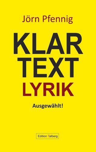 Produktbild: Klartext Lyrik