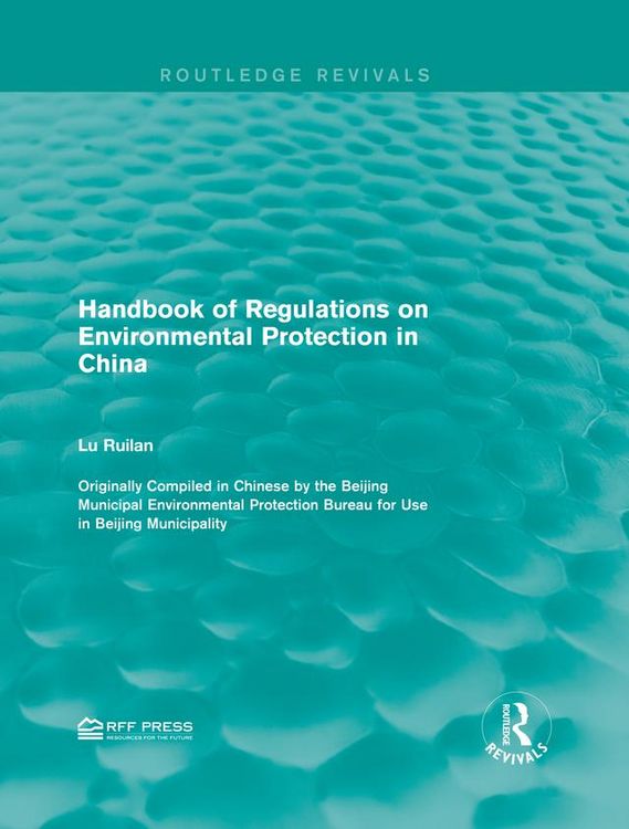 Produktbild: Handbook of Regulations on Environmental Protection in China