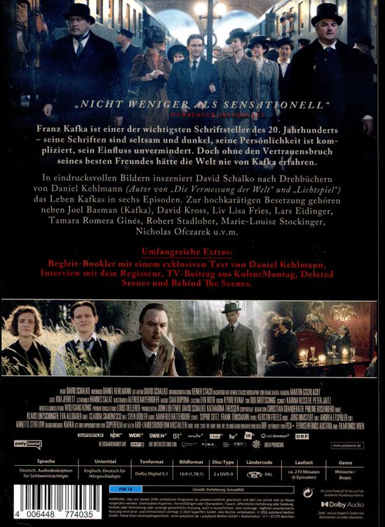 Produktbild: Kafka - Die Serie [2 DVDs]
