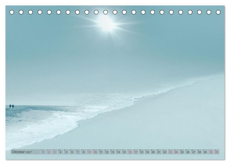 Produktbild: Photo-Art / Ozean (Tischkalender 2027 DIN A5 quer), CALVENDO Monatskalender