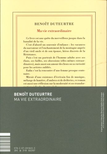 Produktbild: Ma vie extraordinaire