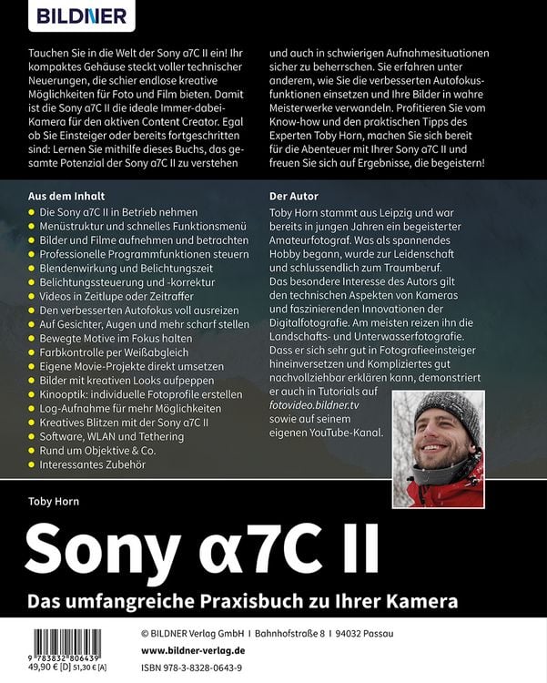 Produktbild: Sony alpha 7C II: Das umfangreiche Praxisbuch zu Ihrer Kamera