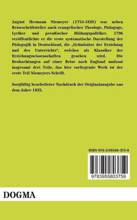 Produktbild: Beobachtungen auf einer Reise nach England