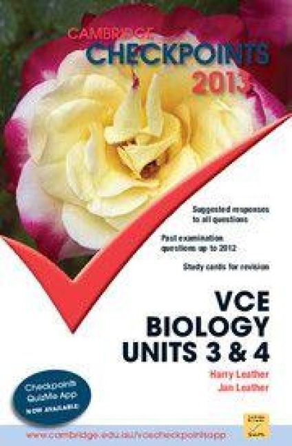 Produktbild: Cambridge Checkpoints Vce Biology Units 3 and 4 2013