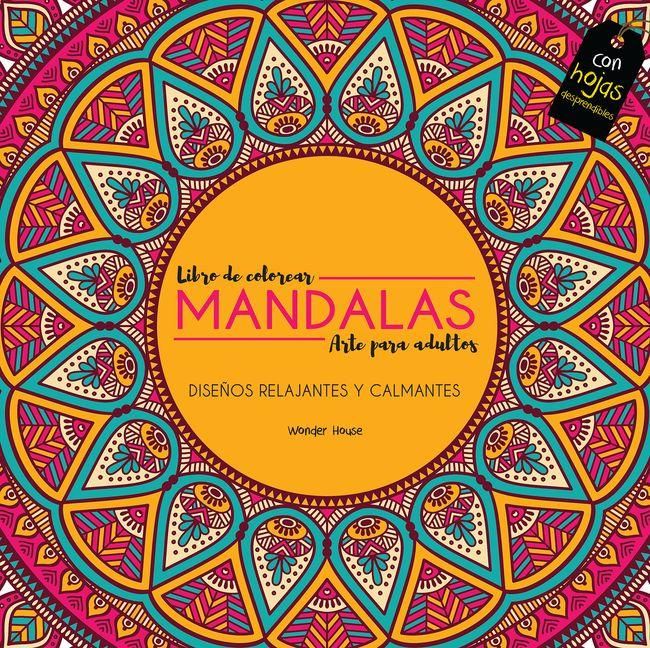 Produktbild: Adult Colouring Books Mandala Art for Adults - Spanish
