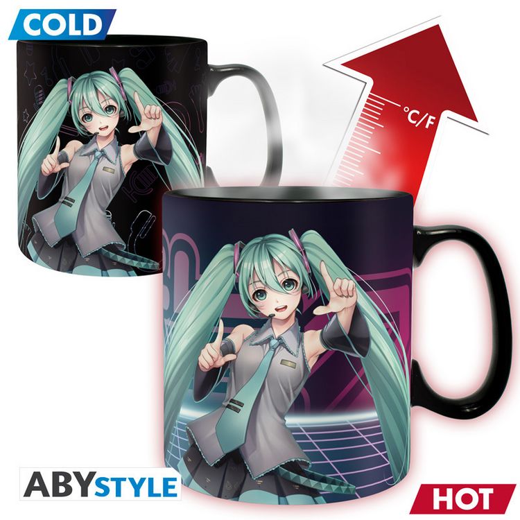 Produktbild: HATSUNE MIKU - Mug Heat Change - 460 ml - Hatsune Miku - cardboard