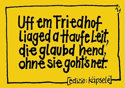 Produktbild: Uff em Friedhof liaged a Haufe Leit,