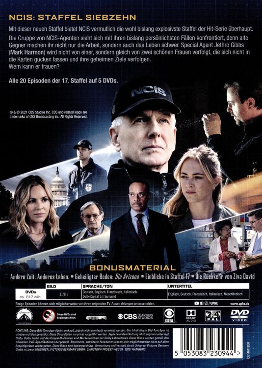 Produktbild: NCIS - Season 17 [5 DVDs]