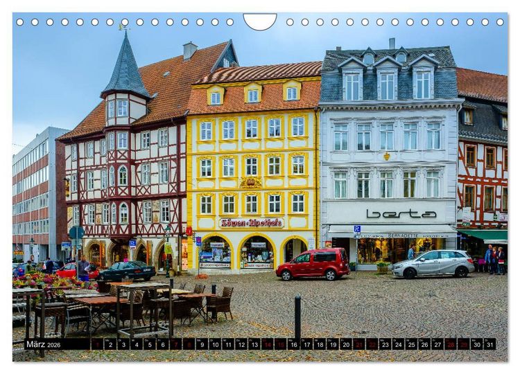 Produktbild: Ein Blick auf die Barockstadt Fulda (Wandkalender 2026 DIN A4 quer), CALVENDO Monatskalender