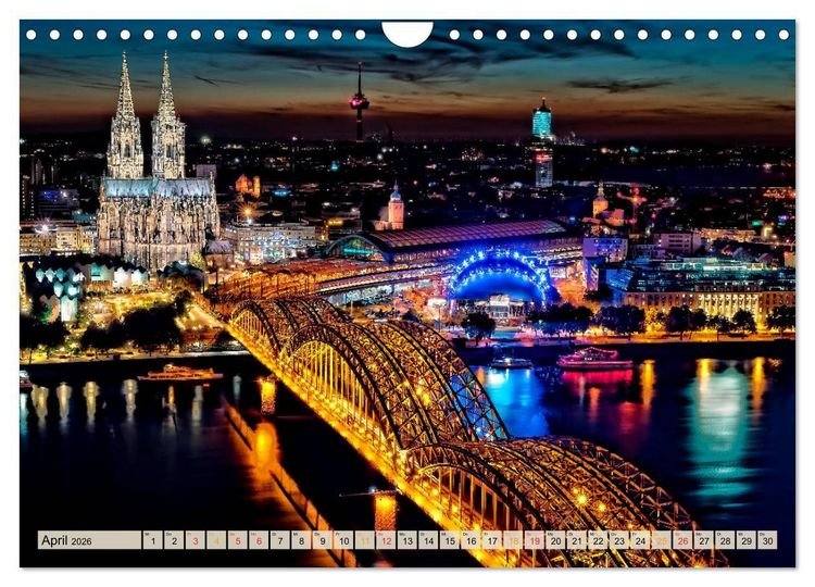 Produktbild: 12 wundersch&ouml;ne Sehensw&uuml;rdigkeiten in Deutschland (Wandkalender 2026 DIN A4 quer), CALVENDO Monatskalender