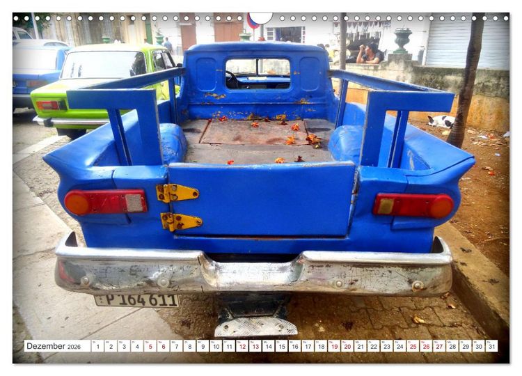 Produktbild: BEST OF PICK-UPS - Pritschenwagen Made in USA (Wandkalender 2026 DIN A3 quer), CALVENDO Monatskalender