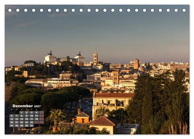 Produktbild: Bella Roma- Ewige Sch&ouml;nheit (Tischkalender 2027 DIN A5 quer), CALVENDO Monatskalender