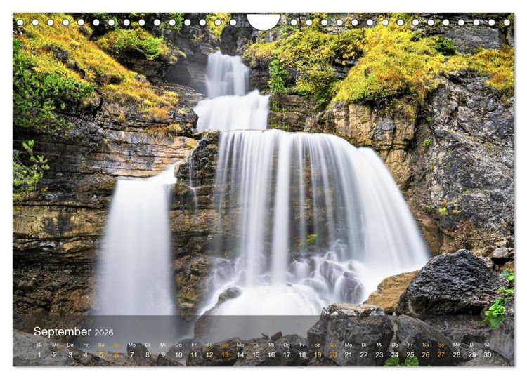 Produktbild: Idyllische Wasserwelten (Wandkalender 2026 DIN A4 quer), CALVENDO Monatskalender