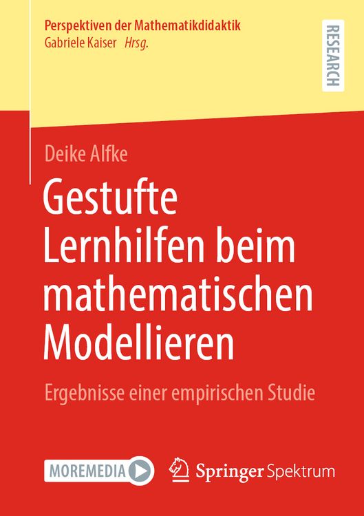 Produktbild: Gestufte Lernhilfen beim mathematischen Modellieren