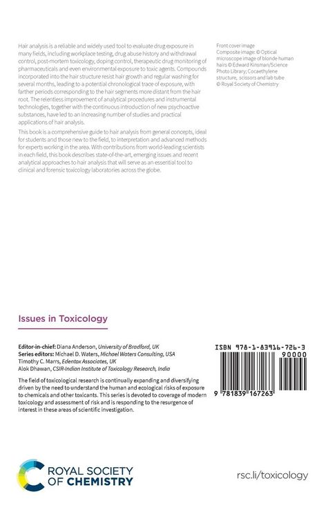 Produktbild: Perspectives and Challenges of Hair Analysis