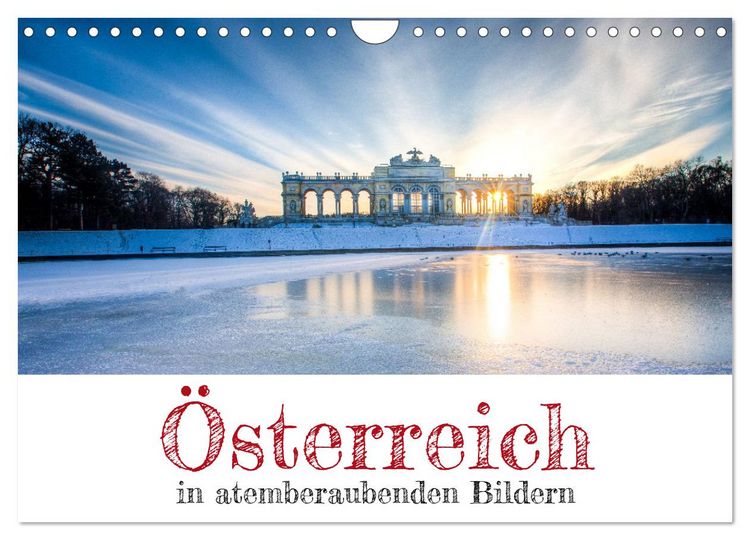 Produktbild: &Ouml;sterreich in atemberaubenden Bildern (Wandkalender 2026 DIN A4 quer), CALVENDO Monatskalender