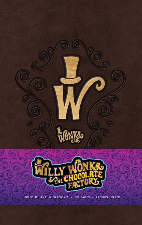 Produktbild: Insight Editions: Willy Wonka Hardcover Ruled Journal