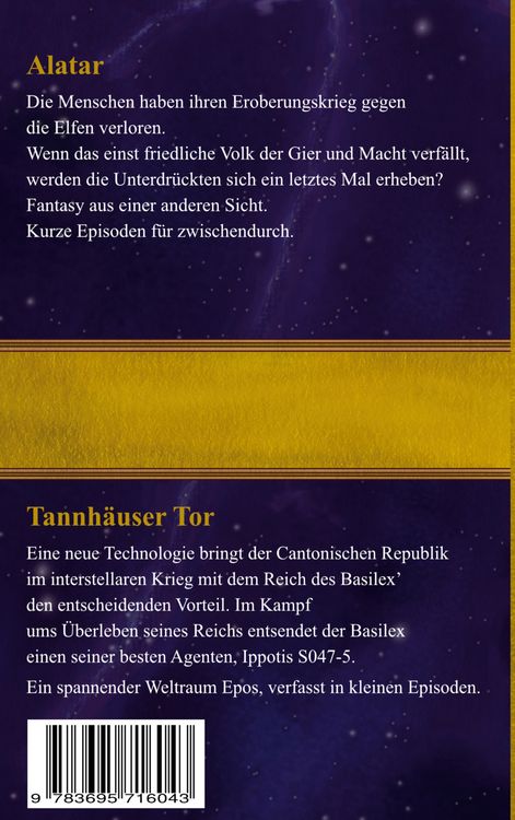 Produktbild: Episoden von Alatar und dem Tannh&auml;user Tor