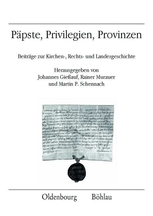 Produktbild: Päpste, Privilegien, Provinzen
