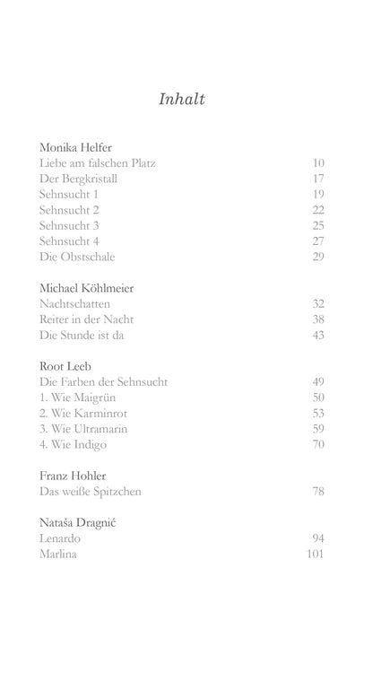 Produktbild: Sehnsucht