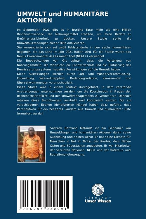 Produktbild: Umwelt und Humanit&auml;re Aktionen