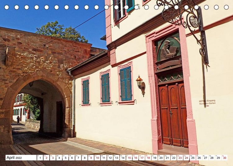 Produktbild: Charmantes Alzey in Rheinhessen (Tischkalender 2022 DIN A5 quer)