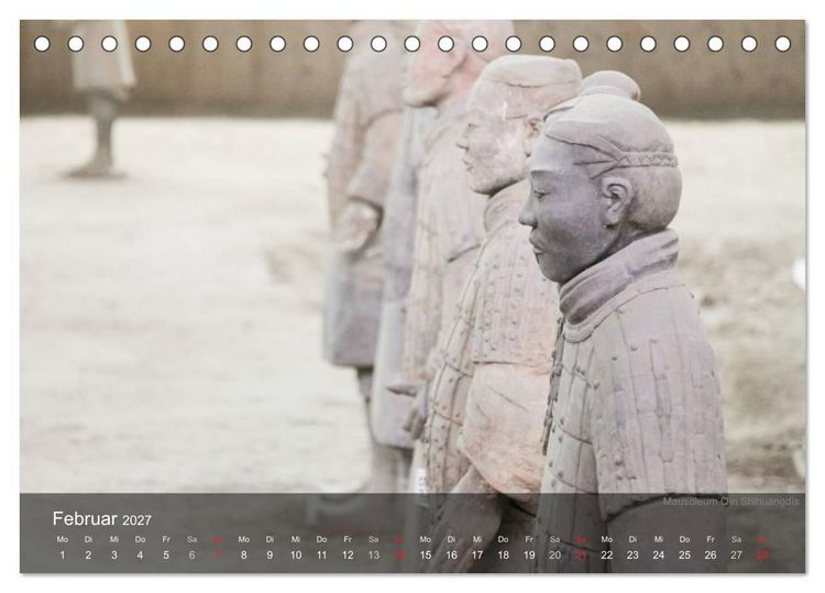 Produktbild: Erlebe China (Tischkalender 2027 DIN A5 quer), CALVENDO Monatskalender