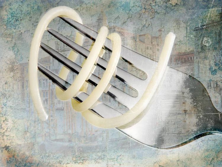 Produktbild: CALVENDO Puzzle Ein Motiv aus dem Kalender Italian Food - Vintage Design | 1000 Teile Lege-Gr&ouml;&szlig;e 64x48cm Foto-Puzzle f&uuml;r gl&uuml;ckliche Stunden