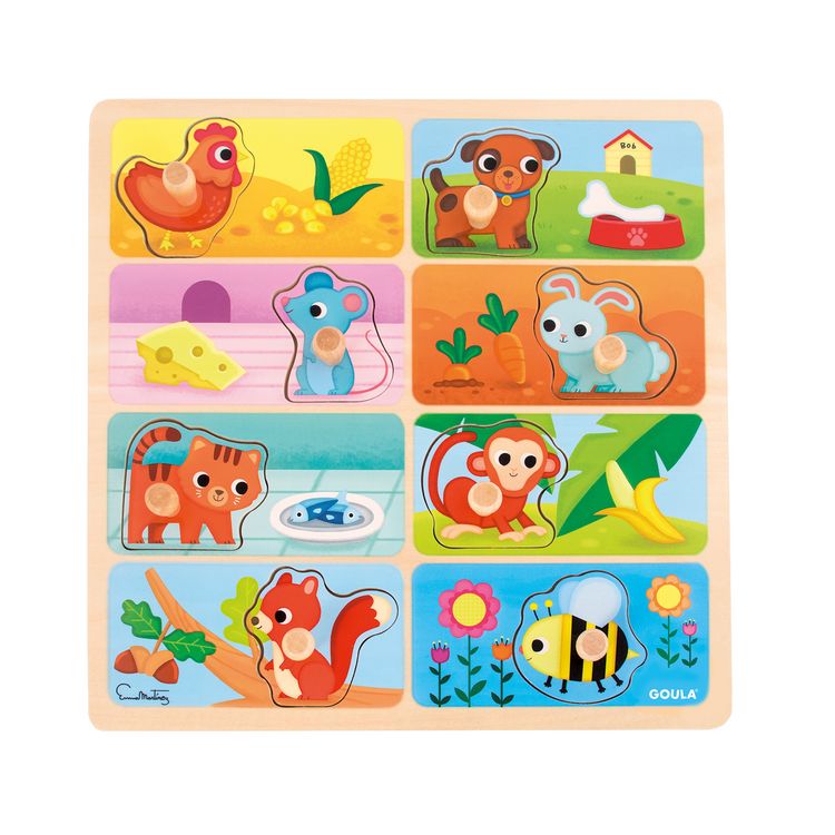 Produktbild: GOULA Mein Lieblingsessen-Puzzle
