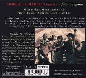 Produktbild: Moreno & Marina: Jazz Tsigane